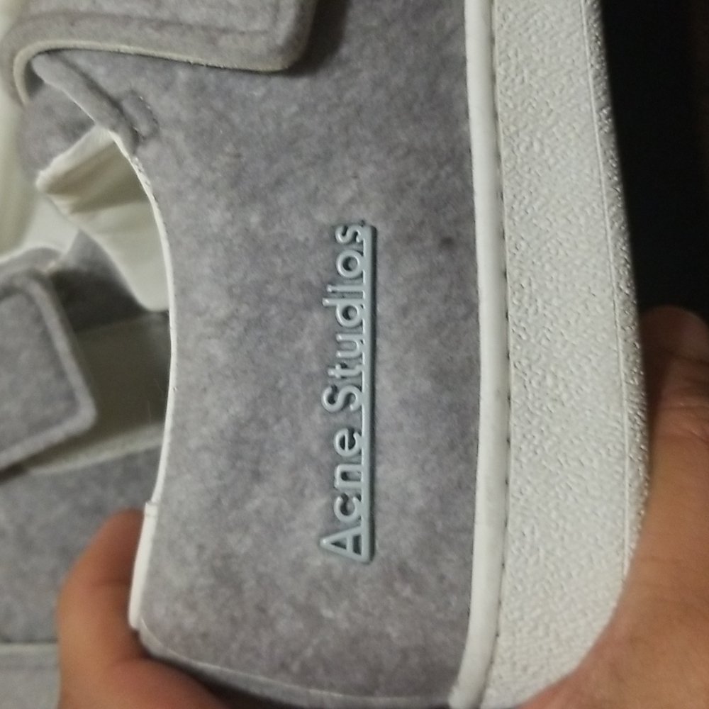 Acne studios strap sneakers - Picture 4 of 7